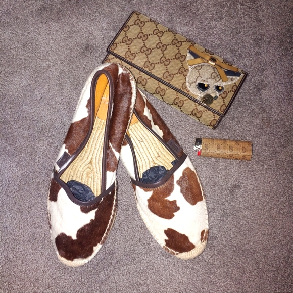 pony hair espadrilles